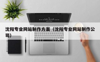 荣成沈阳专业网站制作方案（沈阳专业网站制作公司）